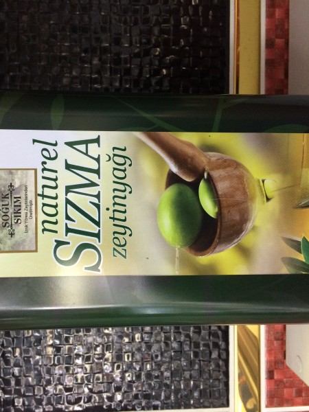 5 LT Soğuk Sıkım Natural Sızma Zeytinyağı