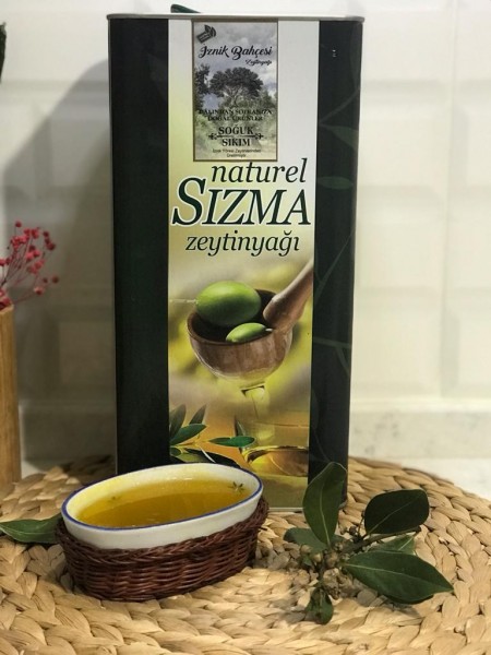 5 Lt Olgun Meyve Soğuk Sıkım Zeytinyağı